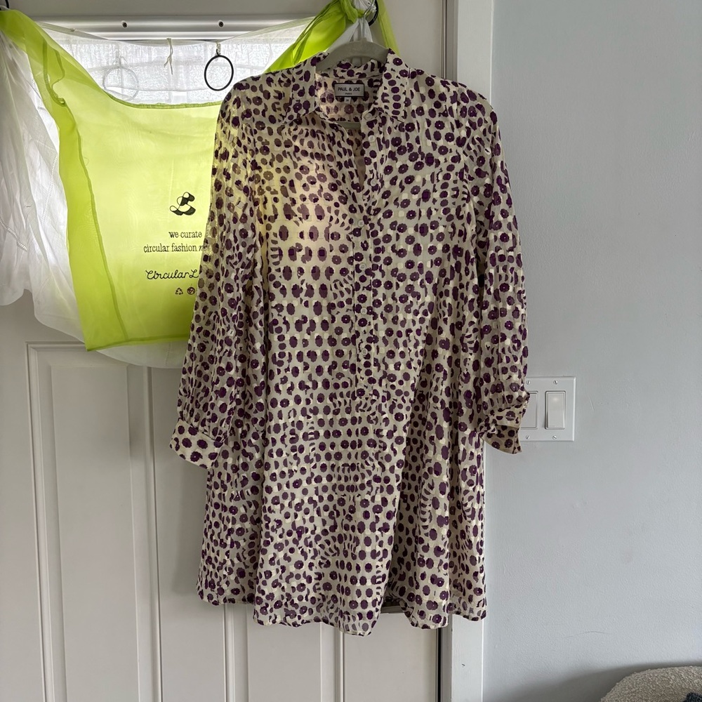 VINTAGE Paul & Joe collared dress M